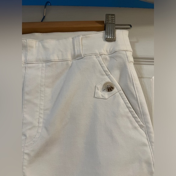 SPANX® Stretch Twill  cropped pull on pants - Picture 6 of 9